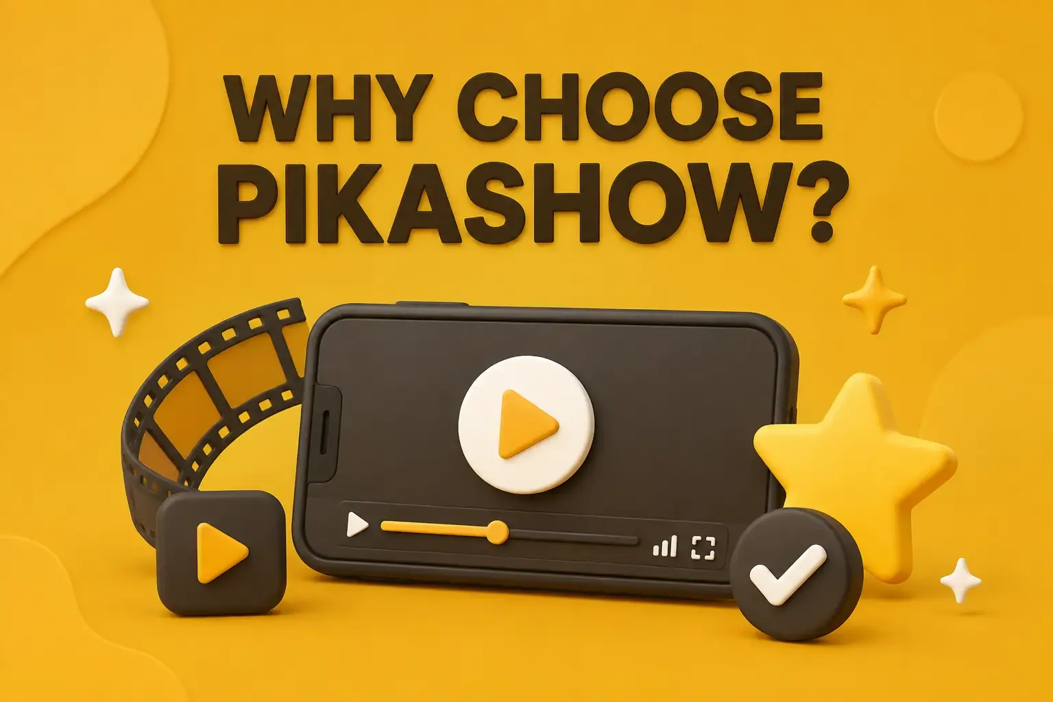 Pikashow playing on a phone, tablet and television at the same time
