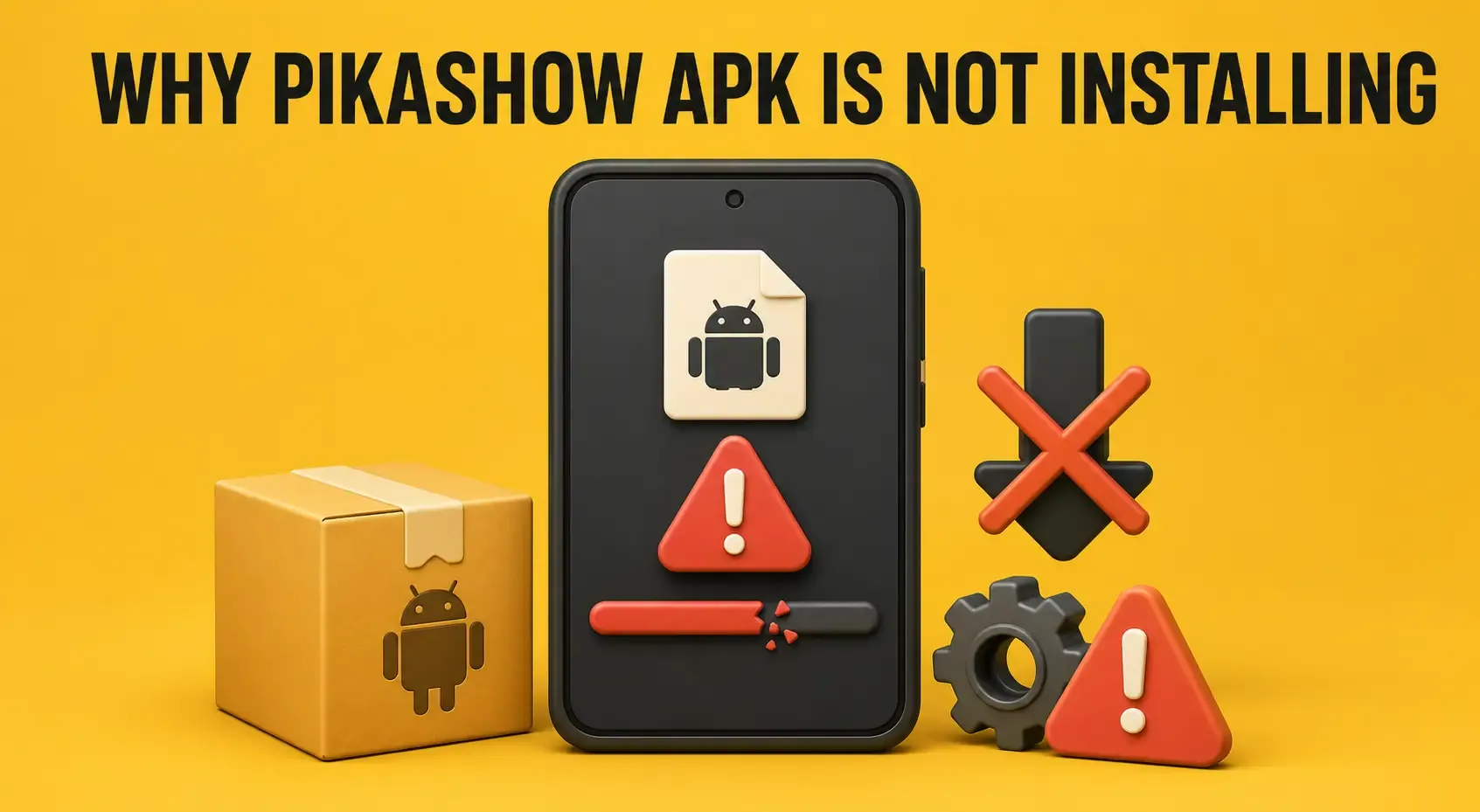 Android install error on a Pikashow APK file
